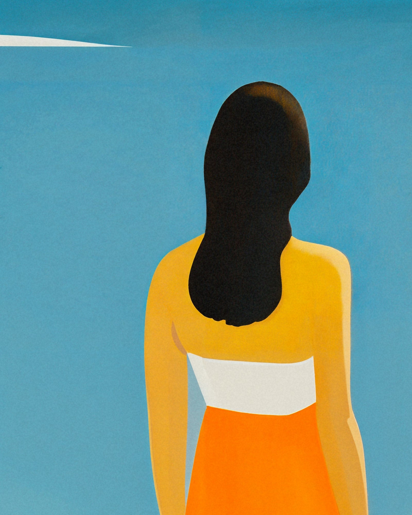 해변에서 - 인테리어 액자 캡슐