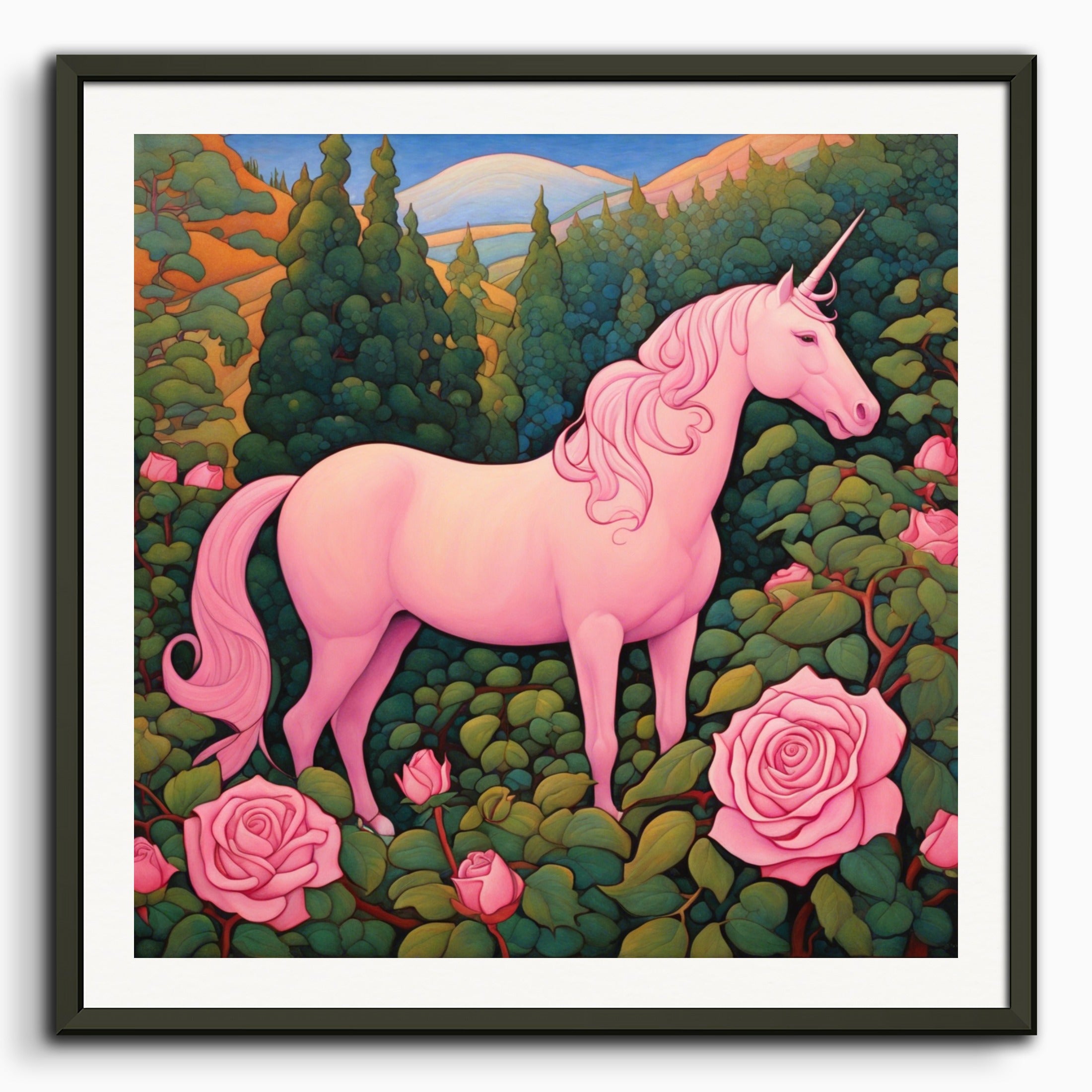 포스터: Paul Ranson, 분홍색 유니콘