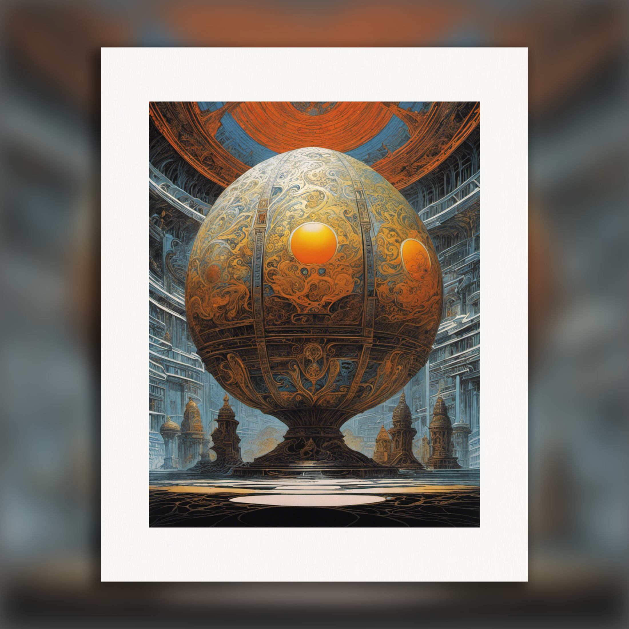 Métal hurlant (만화), Egg - 포스터