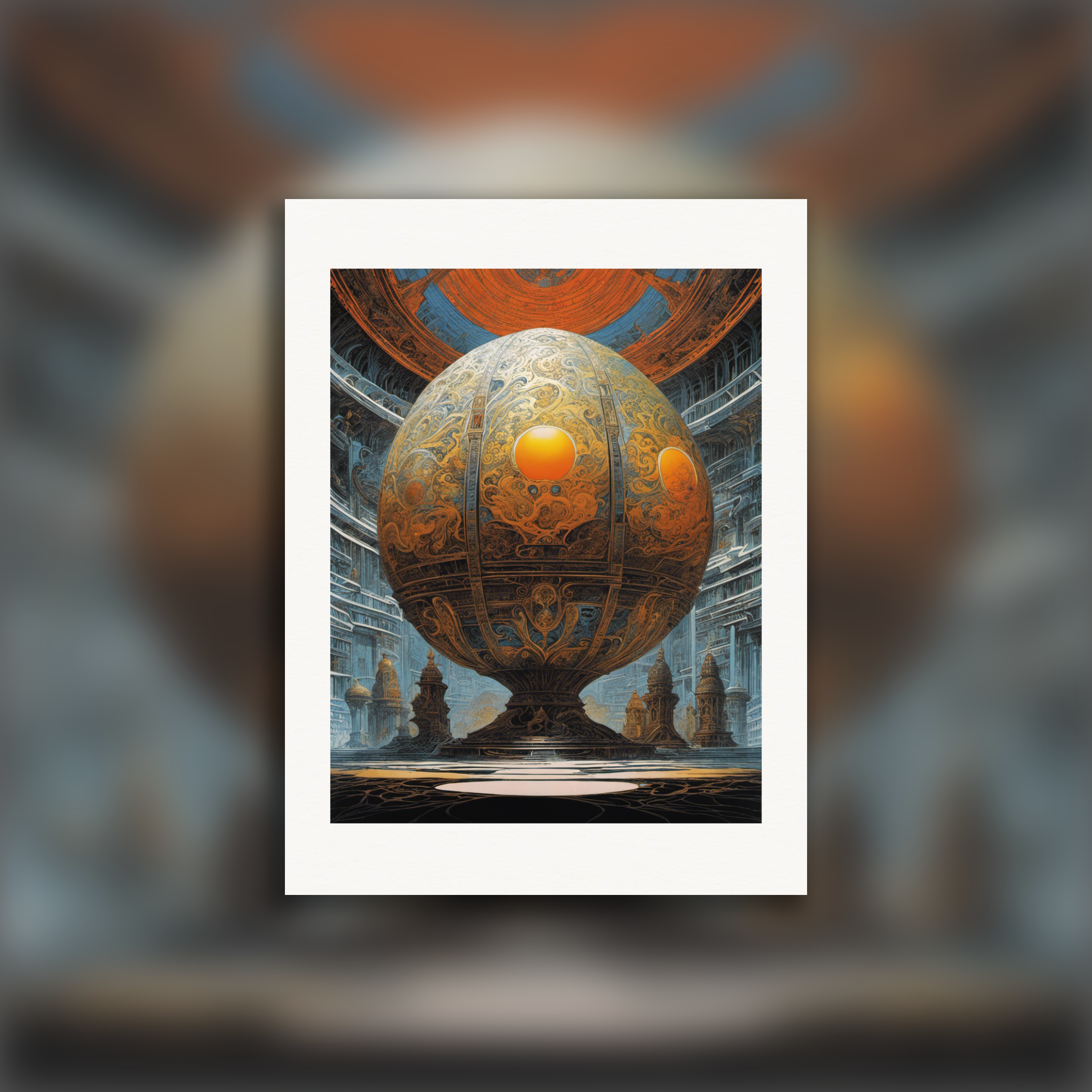 Métal hurlant (만화), Egg - 포스터