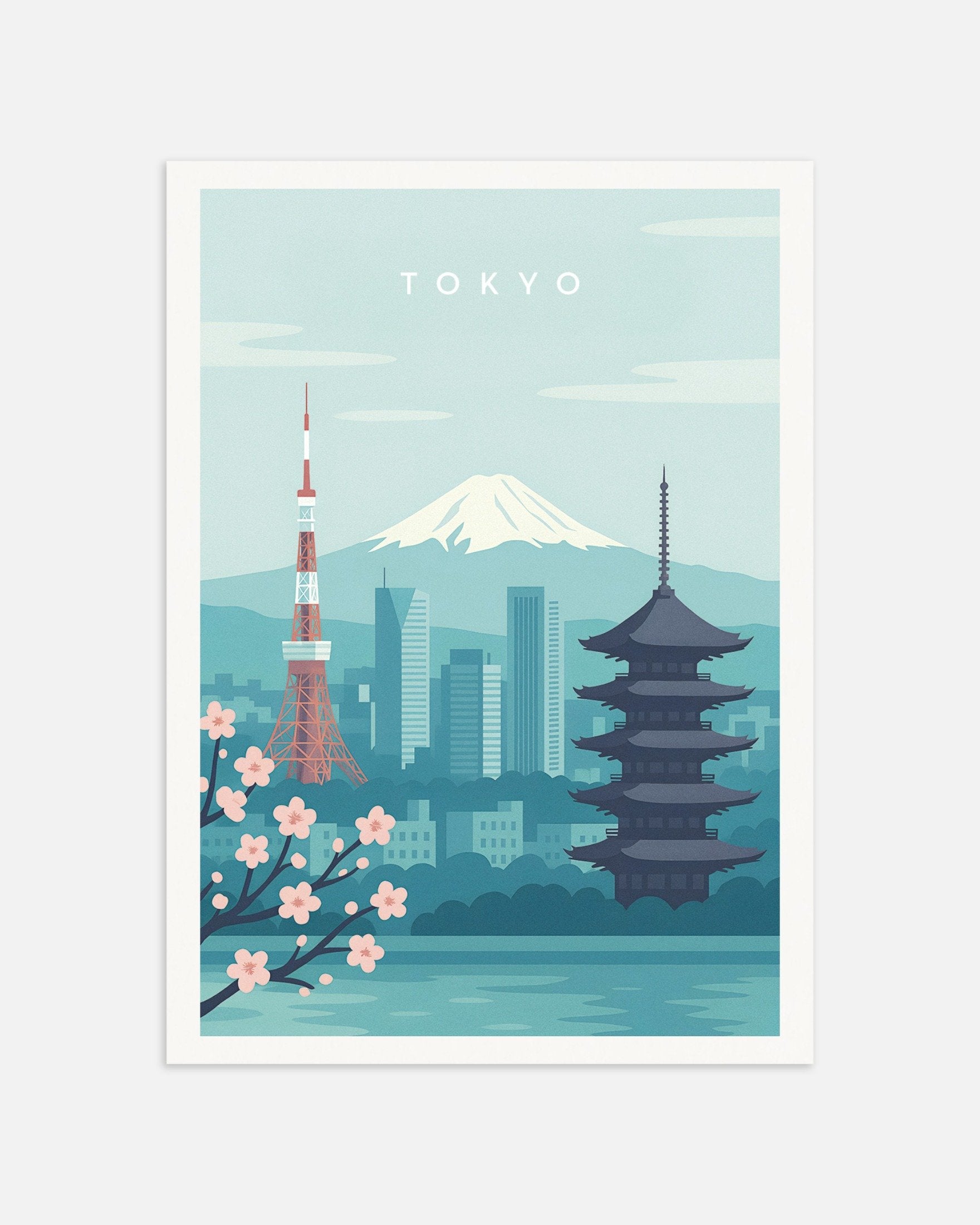 Poster of Tokyo Wall Art Print, thumbnail