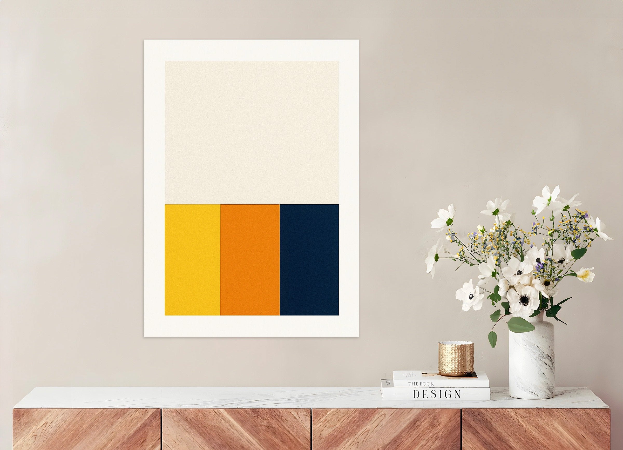 빈티지 컬러 인테리어 액자 포스터