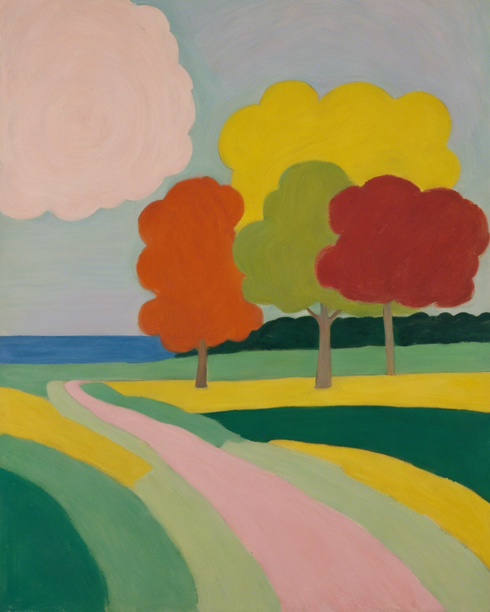 추상 미술 포스터 및 오브젝트