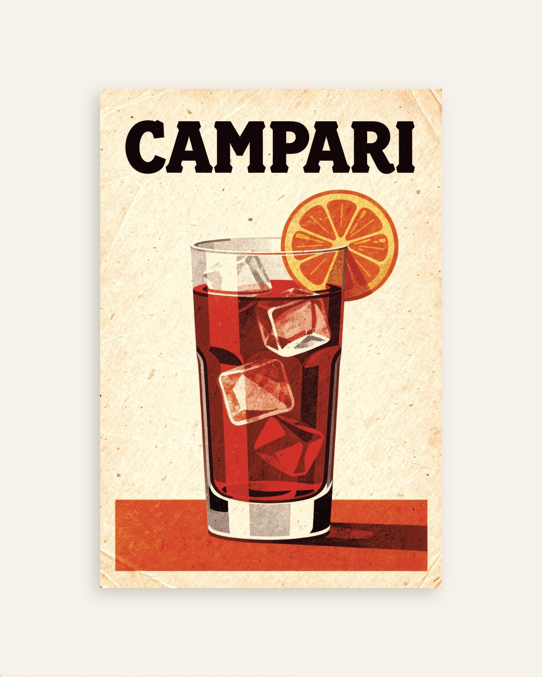 Poster of Campari Highball - Vintage Bar Poster, thumbnail