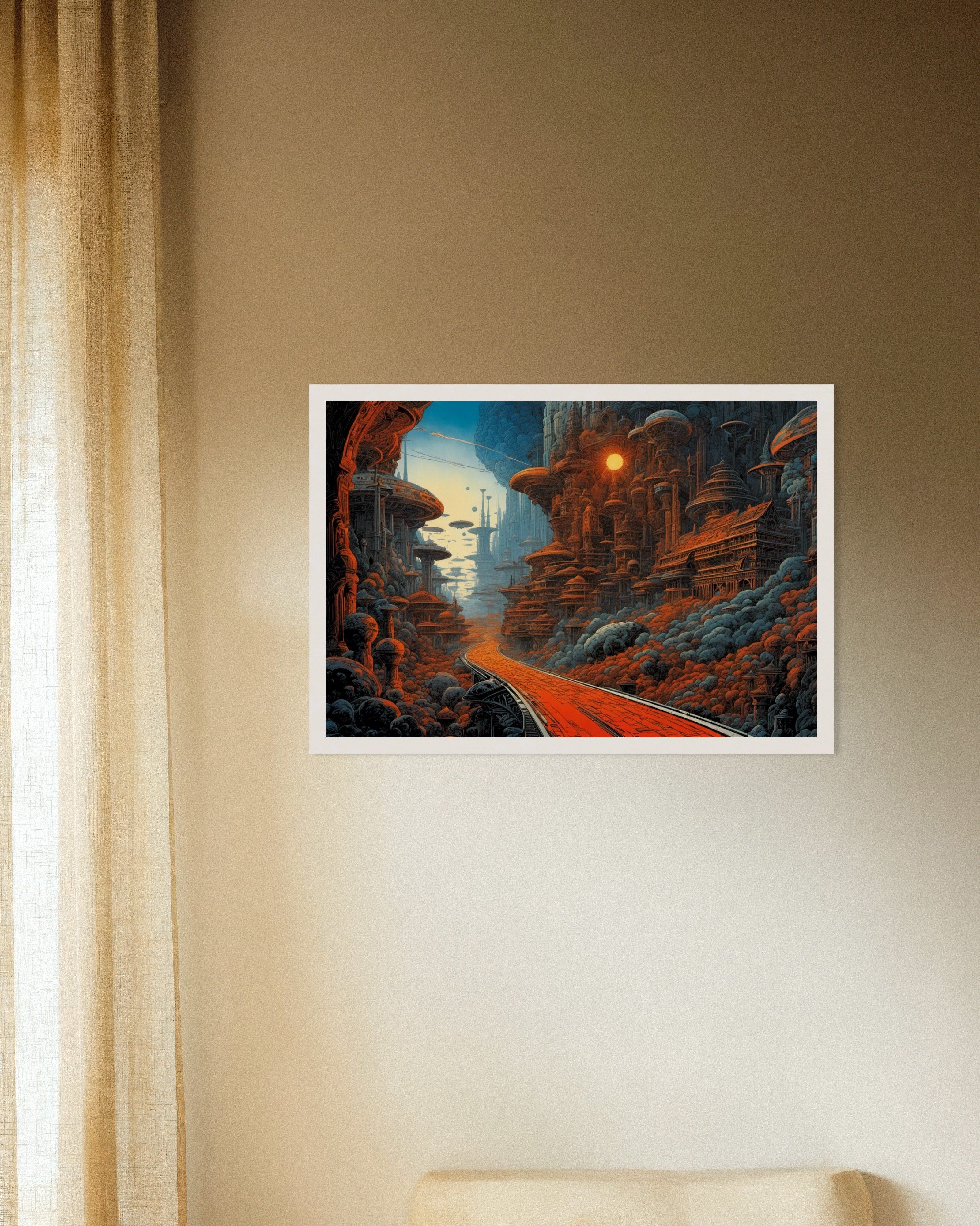 Poster of Métal hurlant (comic), Road - Poster